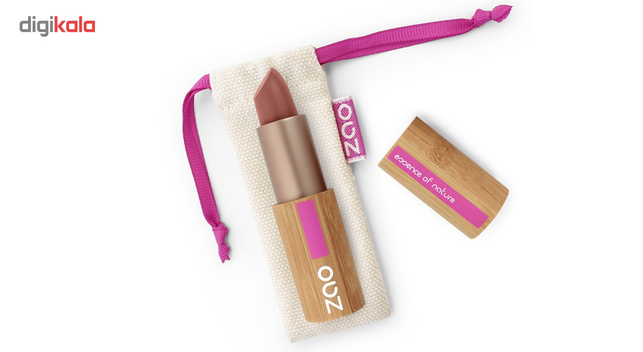 رژلب زاو مدل صدفی شماره 404