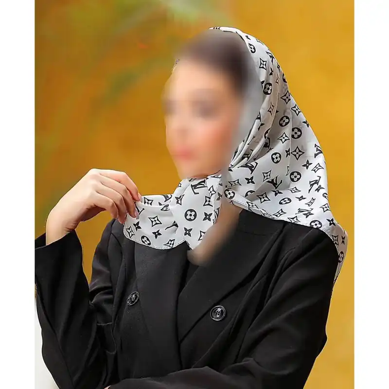 دستمال سر و گردن زنانه مدل مینی نخی طرح جدید کد ana-2507