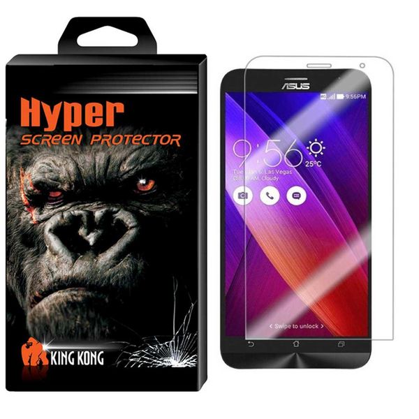 محافظ صفحه نمایش شیشه ای کینگ کونگ مدل Hyper Protector مناسب برای گوشی Asus Zenfone 2 Laser ZE550KL محافظ صفحه نمایش شیشه ای کینگ کونگ مدل Hyper Protector مناسب برای گوشی Asus Zenfone 2 Laser ZE550KL