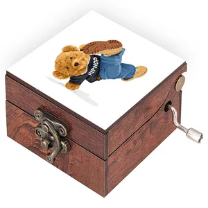 جعبه موزیکال مدل خرس کد N399