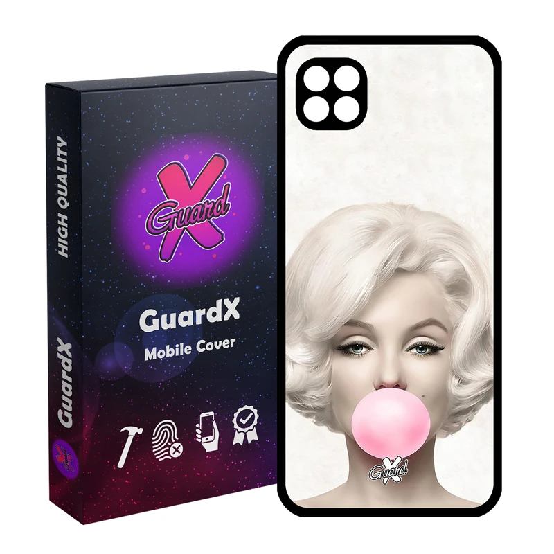 کاور گارد ایکس طرح Marilyn Monroe مدل Glass10257 مناسب برای گوشی موبایل سامسونگ Galaxy A22 5G