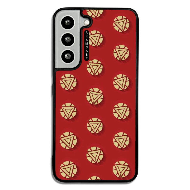 کاور آکام مدل AMC-WSGS22-IRON MAN2 مناسب برای گوشی موبایل سامسونگ Galaxy S22