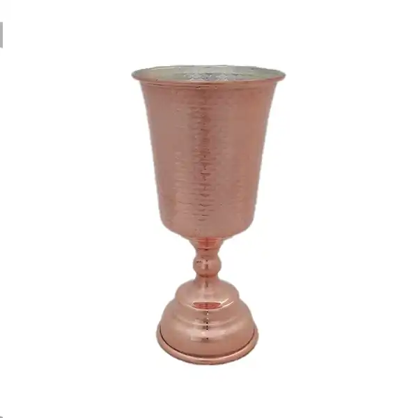 جام مسی مدل لاله بزرگ کد ZH218