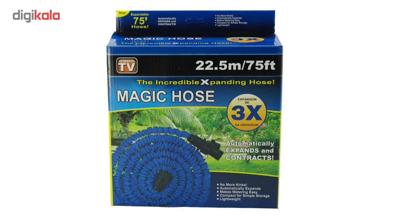 شلنگ22 متری مدل پاکت به همراه آبپاش