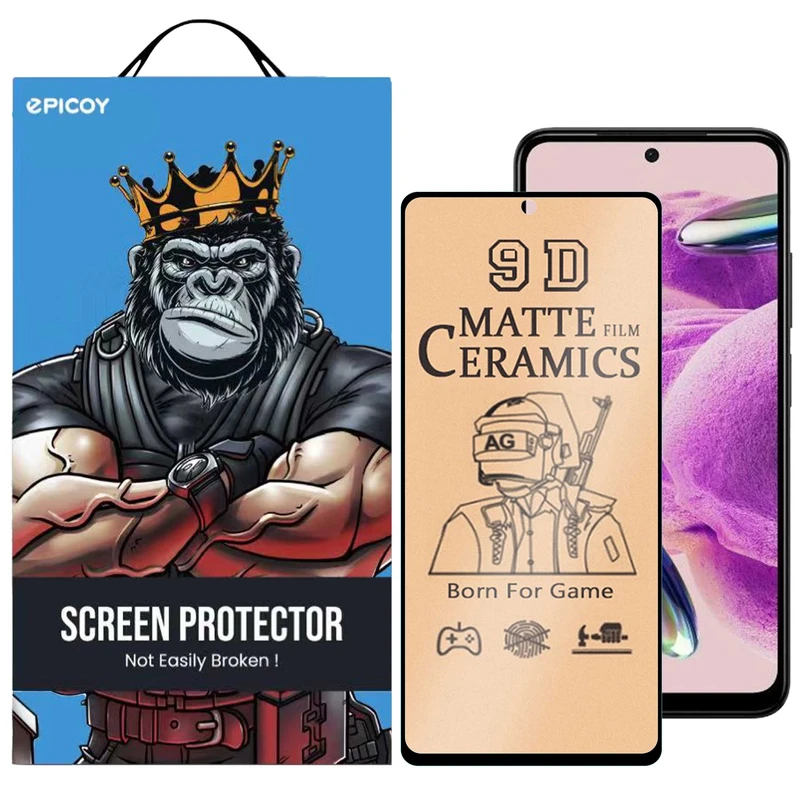 محافظ صفحه نمایش سرامیکی مات اپیکوی مدل BodyGuard مناسب برای گوشی موبایل شیائومی Redmi Note 12S / Poco M4 Pro 4G / Redmi Note 11S 4G 