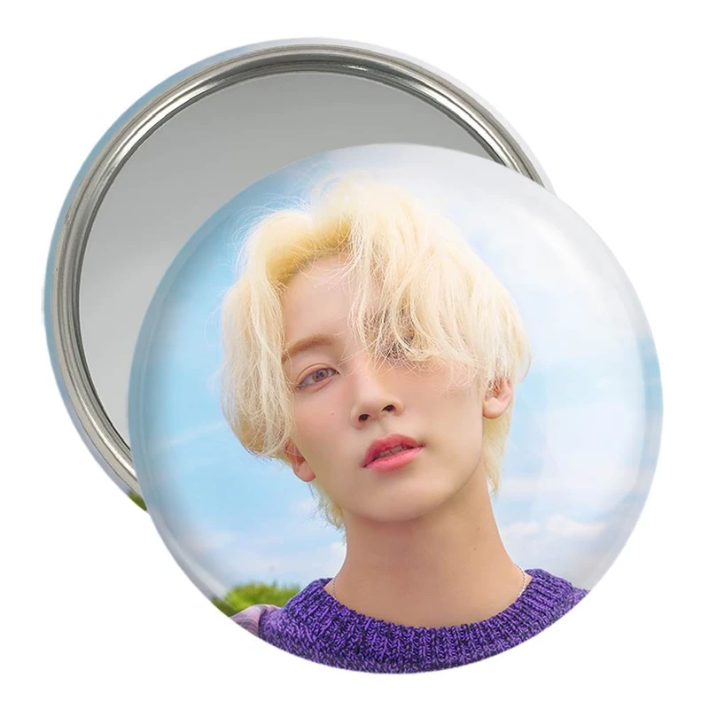 آینه جیبی خندالو مدل جونگهان گروه سونتین Seventeen  کد 21581