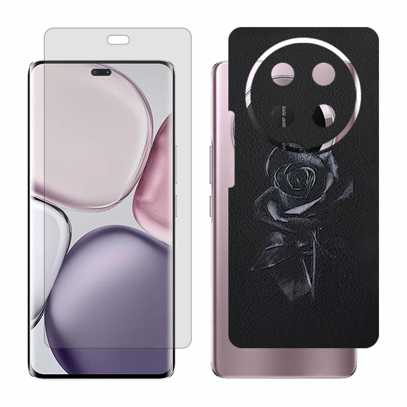 محافظ صفحه نمایش مات گلس مدل Together مناسب برای گوشی موبایل آنر X9c به همراه برچسب پوششی