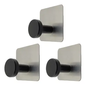 آویز حوله لوبیک مدل Big-STEEL بسته 3 عددی