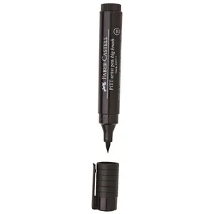 Faber Castell Pitt Artist Marker - Black 199 Professional Marker