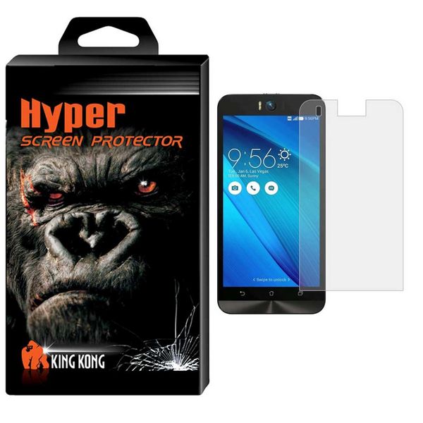 محافظ صفحه نمایش شیشه ای کینگ کونگ مدل Hyper Protector مناسب برای گوشی Asus Zenfone Selfi ZD551KL محافظ صفحه نمایش شیشه ای کینگ کونگ مدل Hyper Protector مناسب برای گوشی Asus Zenfone Selfi ZD551KL