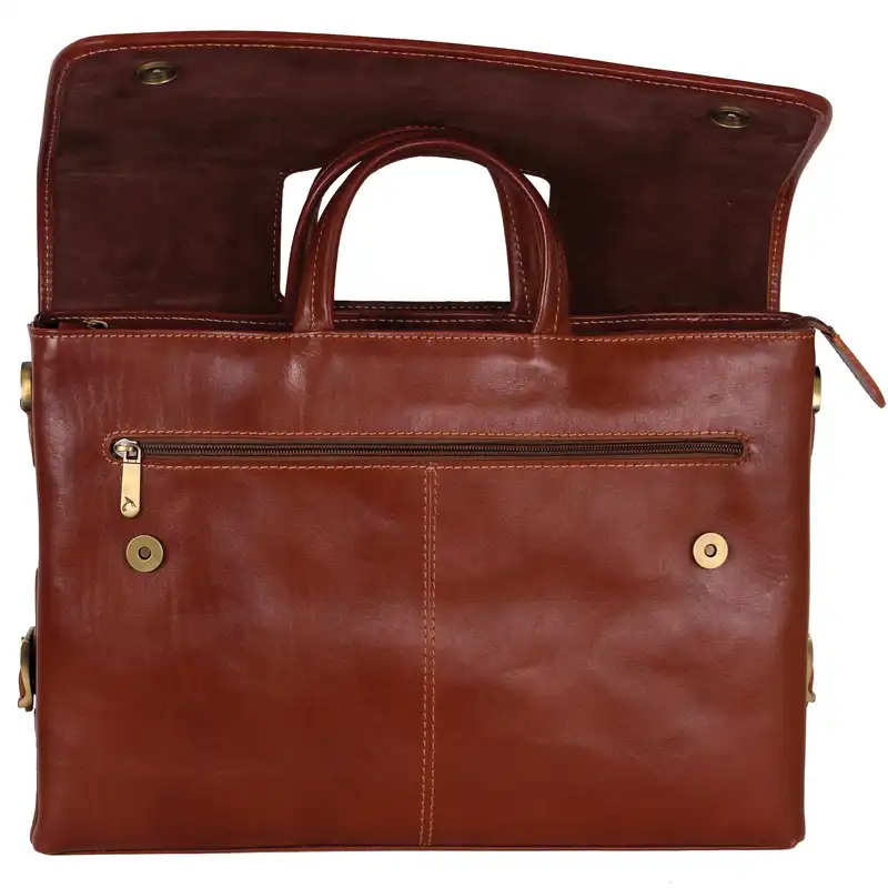 کیف اداری زنانه چرم بارز مدل DZ1.nw