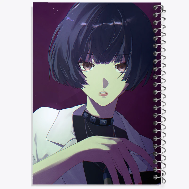 دفتر ژورنال نویسی 50 برگ خندالو مدل نقطه ای طرح بازی پرسونا (Persona) کد 34425