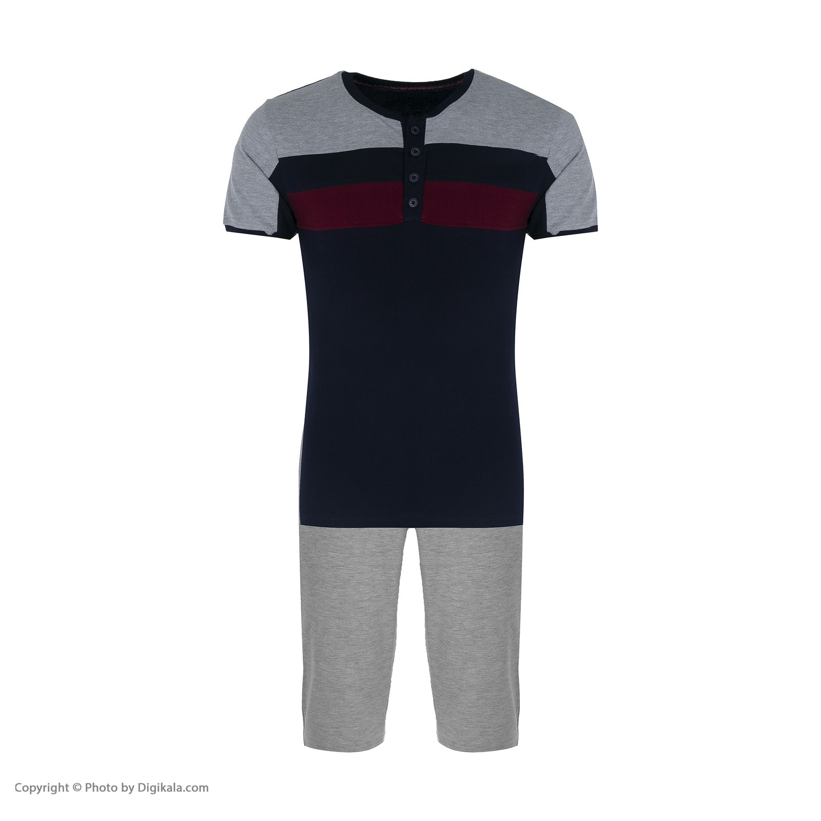 ست تی شرت و شلوار مردانه آسوده کد 0240 -  - 15