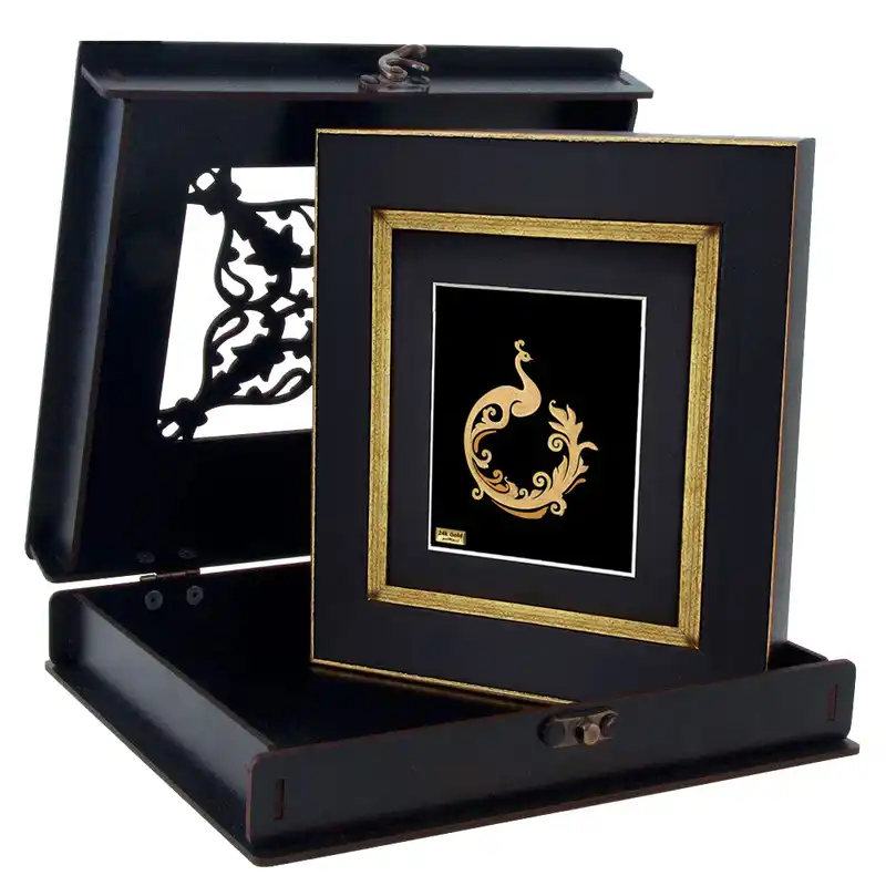 تابلو طلاکوب زرین هنر ایران مدل a6