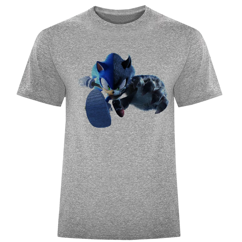 تیشرت آستین کوتاه مردانه مدل سونیک W610