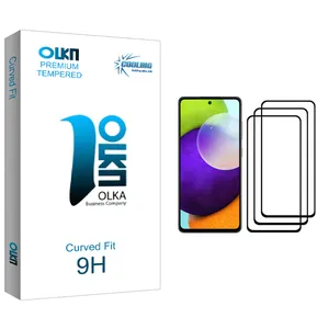 Cooling Olka glass Screen Protector For Samsung Galaxy A52 Pack Of 3