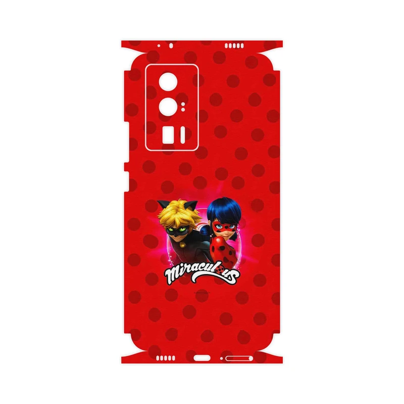 برچسب پوششی ماهوت مدل Ladybug and Cat Noir-FullSkin مناسب برای گوشی موبایل شیائومی Poco F5 Pro