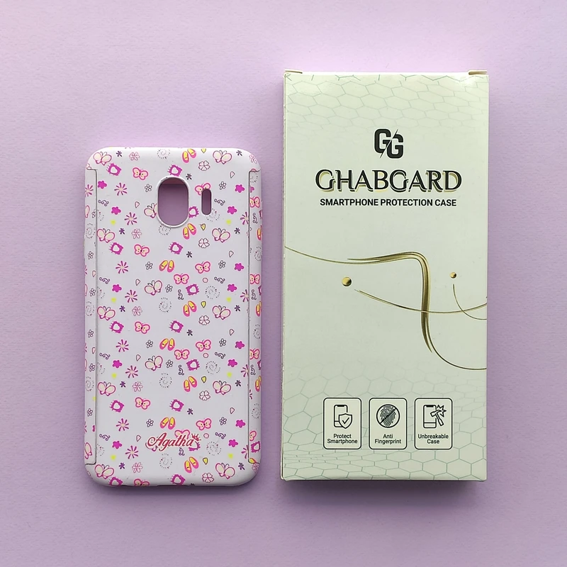 کاور قاب گارد مدل 360 دخترانه مناسب برای گوشی موبایل سامسونگ Galaxy J4