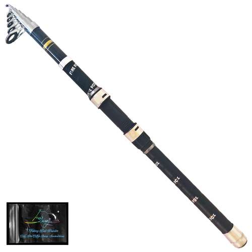 چوب ماهیگیری فایرفاکس مدل Advanced Rod 4.50 به همراه طعمه ماهیگیری