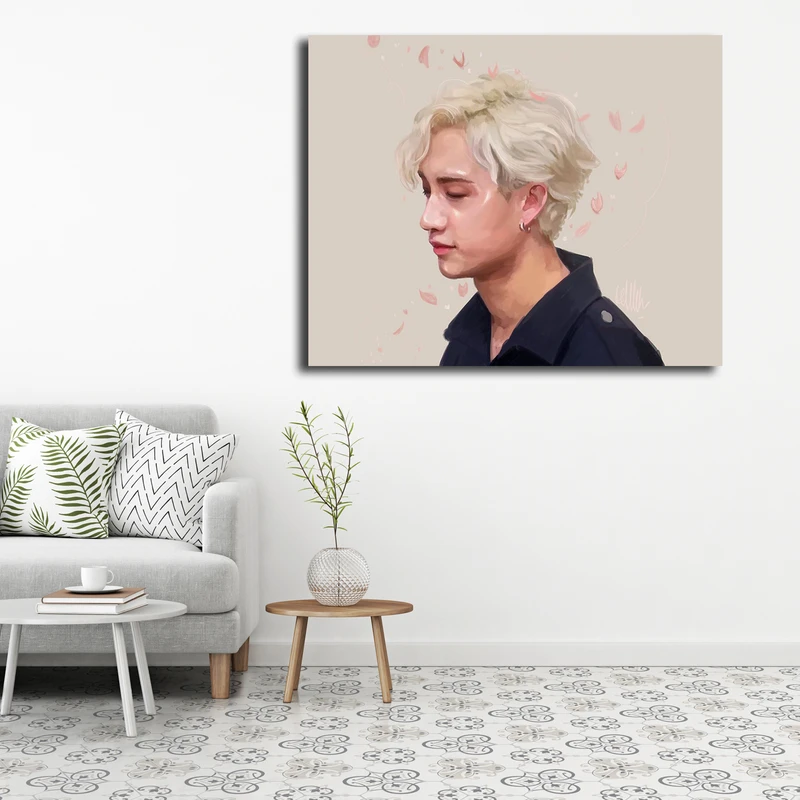 تابلو شاسی مدل stray kids fanart کد 28