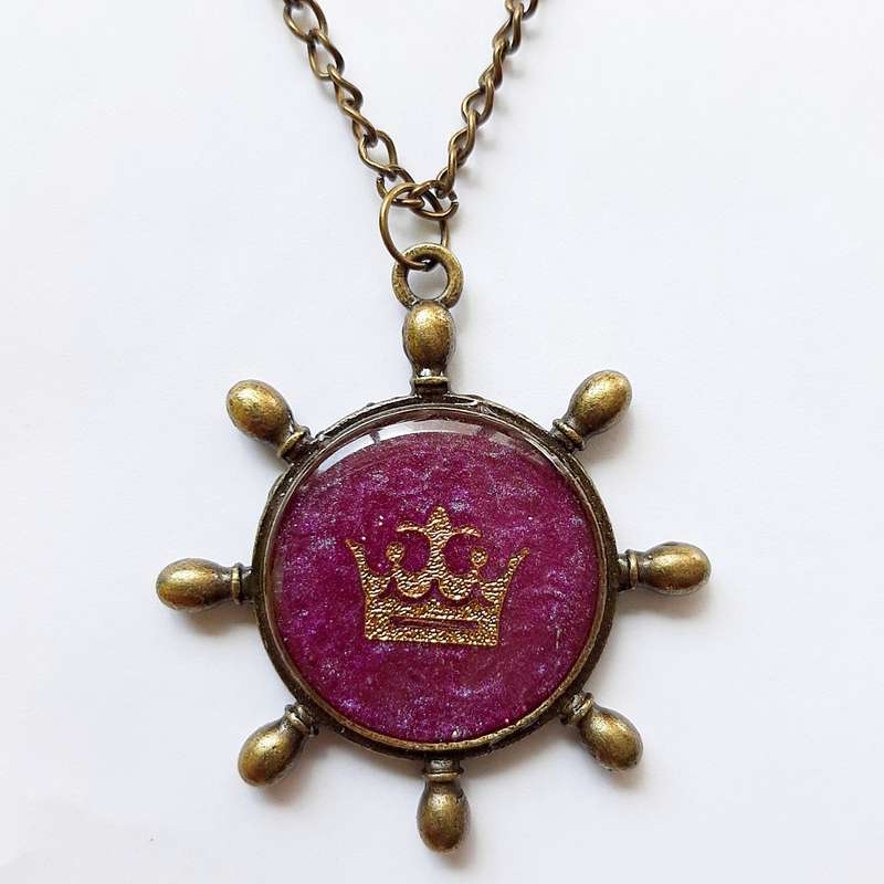 گردنبند دخترانه مدل ملکه گردنبند دخترانه مدل ملکه