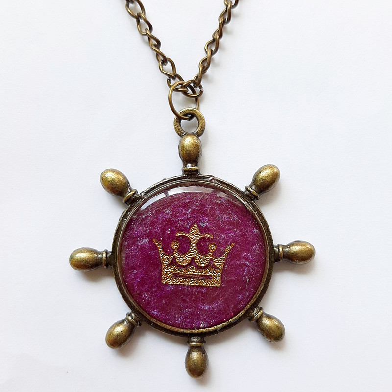 گردنبند دخترانه مدل ملکه گردنبند دخترانه مدل ملکه