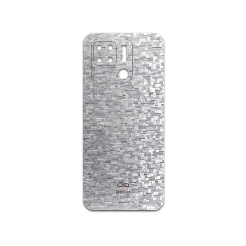 برچسب پوششی ماهوت مدل Silver-Silicon مناسب برای گوشی موبایل شیائومی Redmi 10C