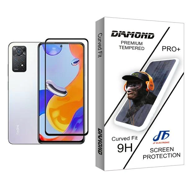 محافظ صفحه نمایش جی اف مدل Diamond Glass MIX001 مناسب برای گوشی موبایل شیائومی Redmi Note 11 Pro