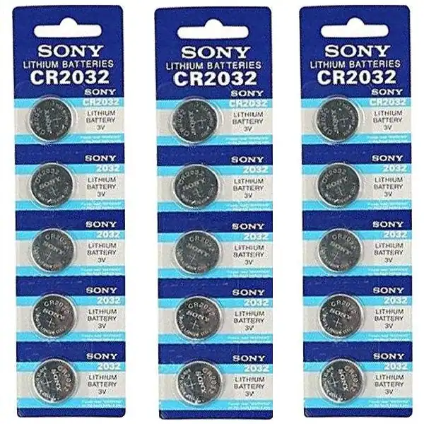 باتری سکه ای سونی مدل 2032 بسته 15 تایی