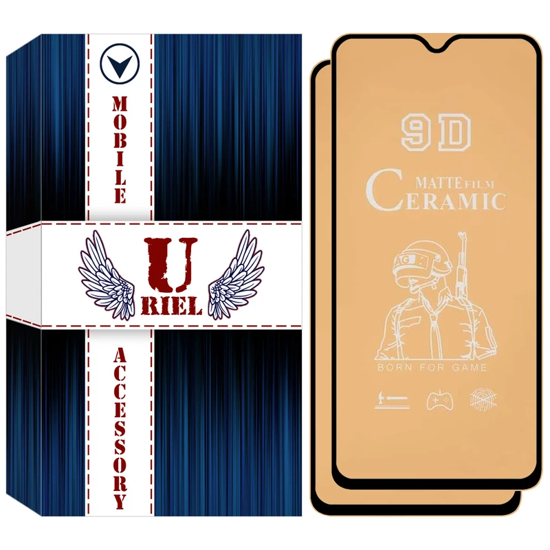 محافظ صفحه نمایش سرامیکی یوریل مدل UCM-K مناسب برای گوشی موبایل سامسونگ Galaxy A04s بسته دو عددی