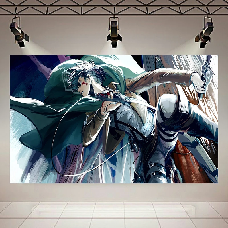 تابلو شاسی طرح انیمه مدل Attack on TITAN کد AR535