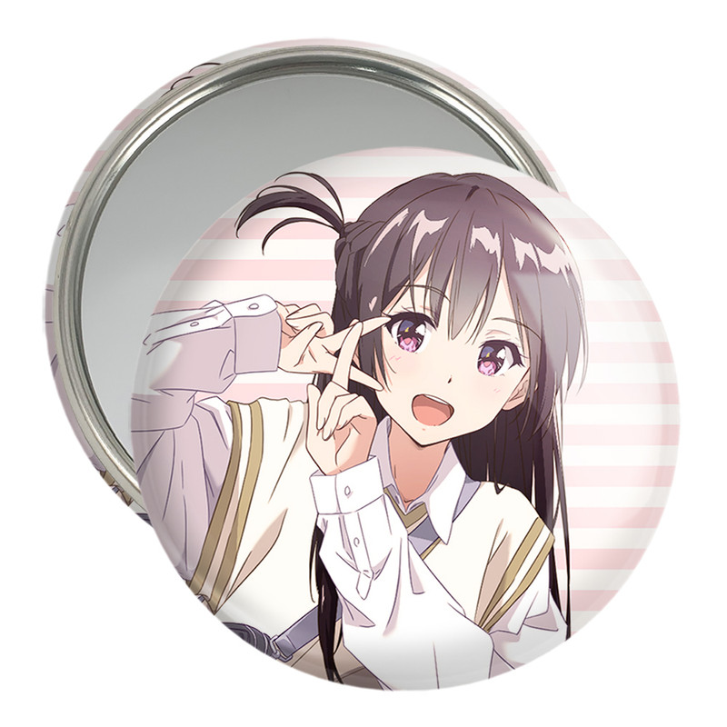 آینه جیبی خندالو مدل چیزورو ایچینوز انیمه کانوجواوکاری  کد 18224