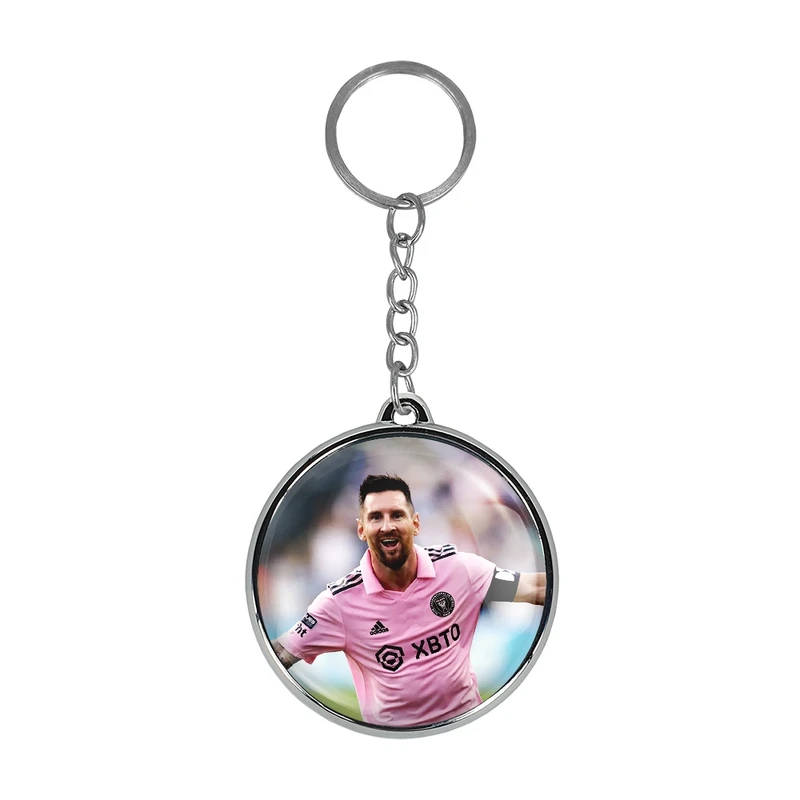 جاکلیدی خندالو طرح لیونل مسی مدل دوطرفه کد 3646836469