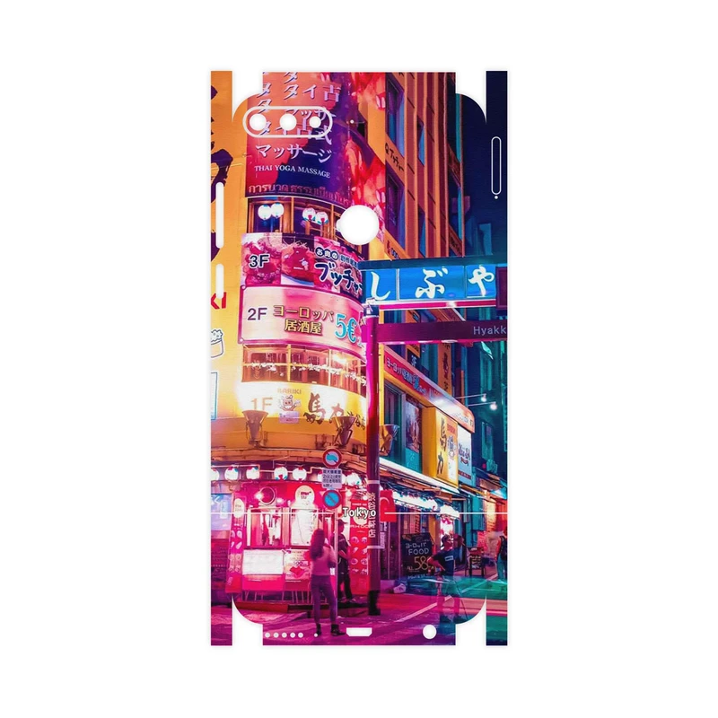 برچسب پوششی ماهوت مدل Tokyo City-FullSkin مناسب برای گوشی موبایل هوآوی Y7 Prime 2018