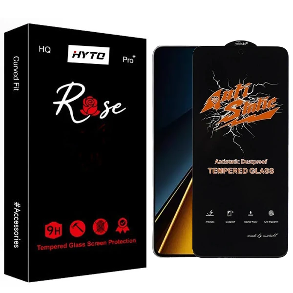  محافظ صفحه نمایش هیتو مدل Rose Antistatic Touch مناسب برای گوشی موبایل شیائومی Poco x6 / x6 pro
