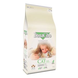 نقد و بررسی غذای خشک گربه بوناسیبو مدل بره و برنج کد 566 وزن 5 کیلوگرم توسط خریداران