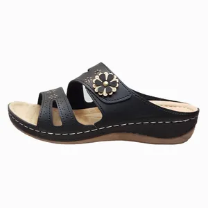 دمپایی زنانه مدل ریما رنگ مشکی