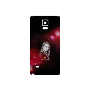 MAHOOT Emma Stone Cover Sticker for Samsung Galaxy Note 4