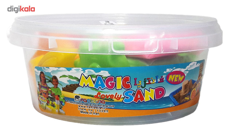ساختنی شن جادویی مجیک سند مدل Magic Sand