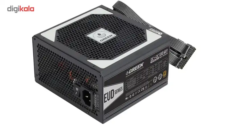 منبع تغذیه کامپیوتر گرین مدل GP580A-EUD