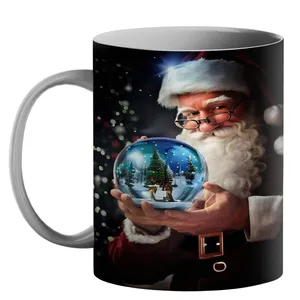 ماگ طرح کریسمس کد 10