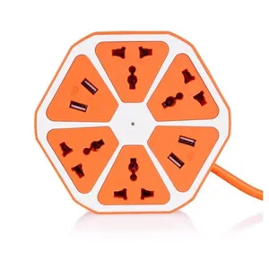 شارژر USB و چندراهی برق مدل orange