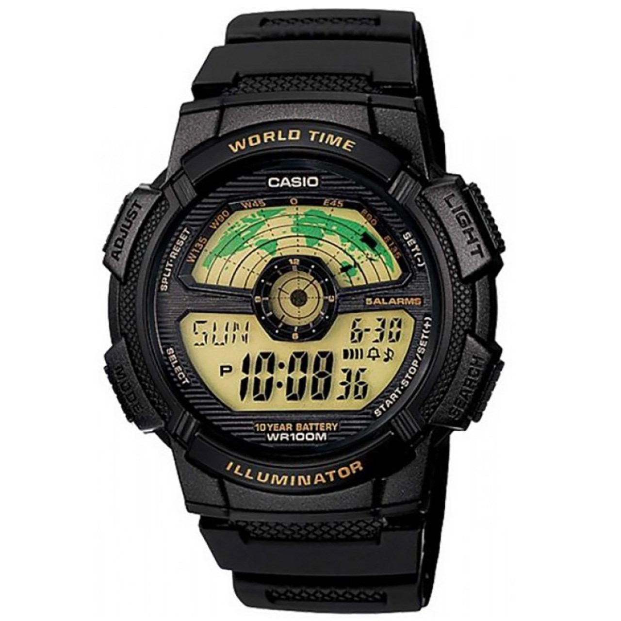 ساعت مچی دیجیتالی کاسیو مدل AE-1100W-1BVDF ساعت مچی دیجیتالی کاسیو مدل AE-1100W-1BVDF