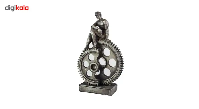 مجسمه صنعت کار مدل چرخ دنده کد AL-20020175