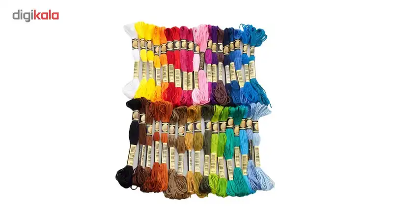 بسته ی 36 رنگ نخ کوبلن هنری ساز کد 1401