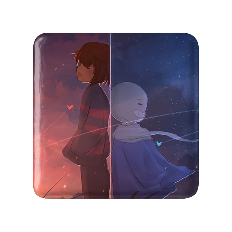 پیکسل خندالو طرح بازی آندرتیل (Undertale) مدل مربعی کد 31776