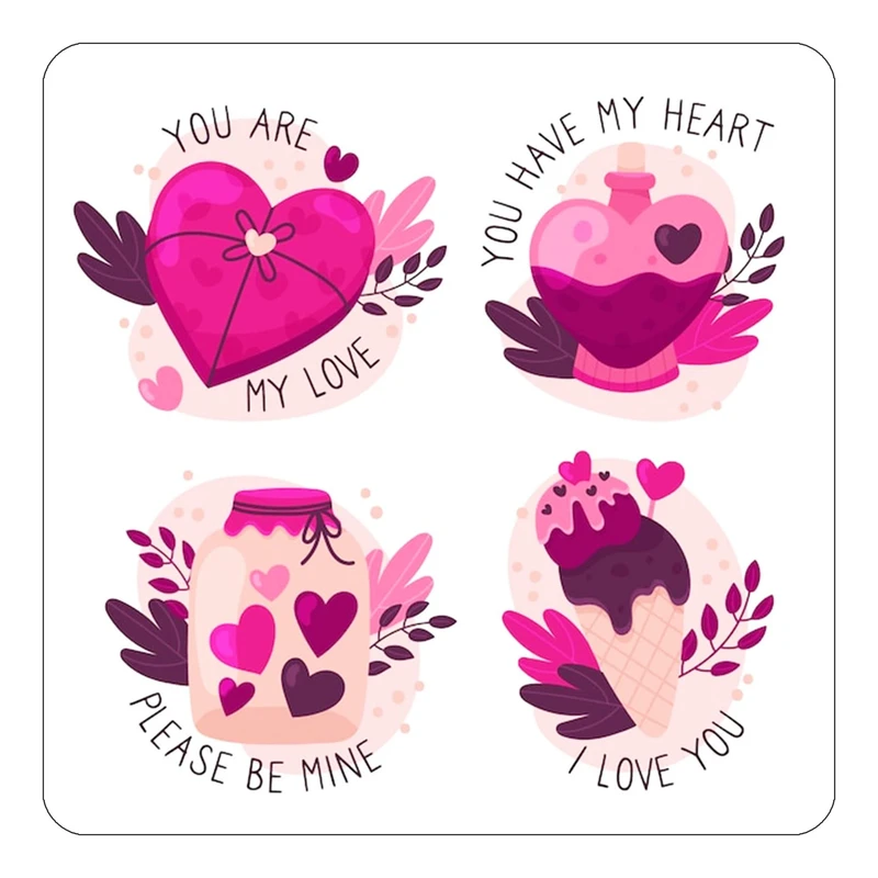 مگنت کاکتی طرح عاشقانه مدل mp38135