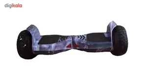 اسکوتر برقی آفرود آیم نات روبات مدل Borna Off Road Auto Balance Multi Purple