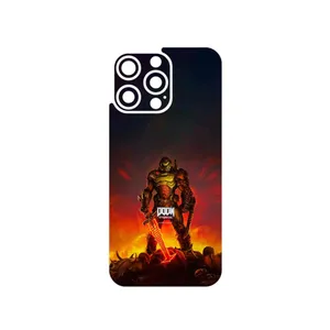 MAHOOT DOOM Game Series Cover Sticker for Apple iPhone 15 Pro Max
