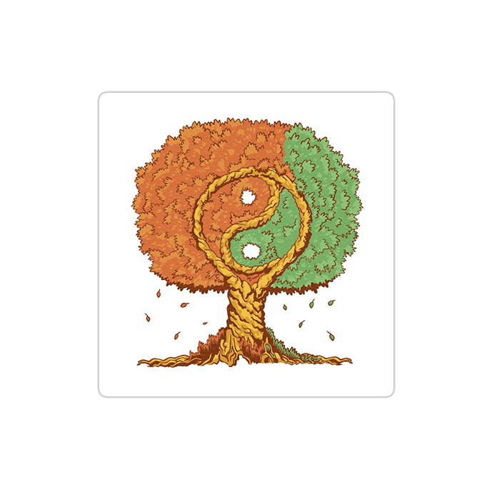 استیکر تزئینی موبایل و تبلت ماسا دیزاین مدل AS119 TREE